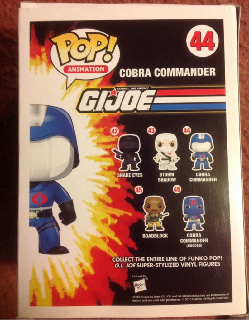 Cobra Commander - G.I. Joe vinyl figure collectible [Barcode 849803061364] - Main Image 2