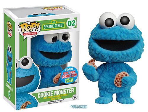 Cookie Monster (Flocked)  vinyl figure collectible - Main Image 2