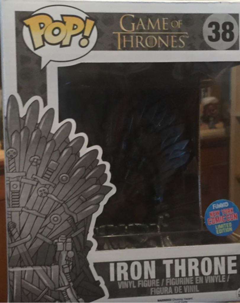 Iron Throne - Game of Thrones vinyl figure collectible [Barcode 849803063931] - Main Image 1