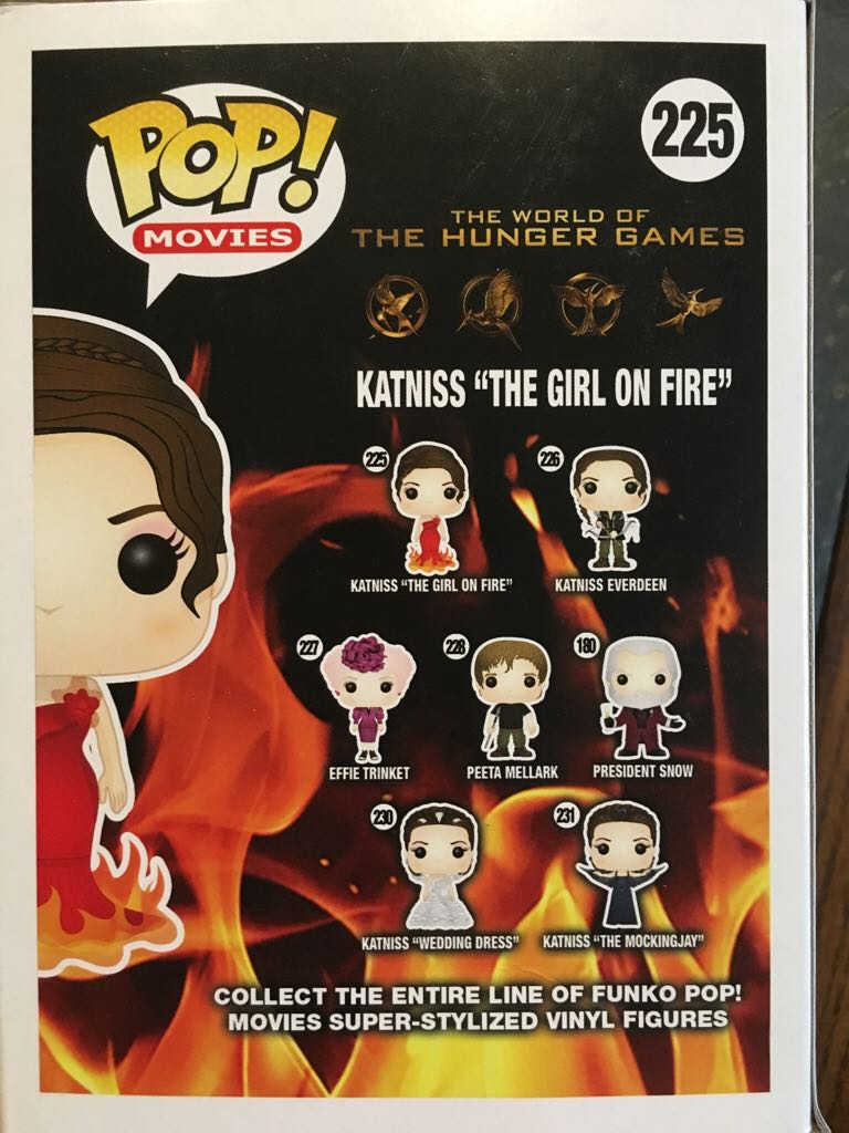 Katniss ”The Girl On Fire” - The Hunger Games vinyl figure collectible [Barcode 849803061845] - Main Image 2