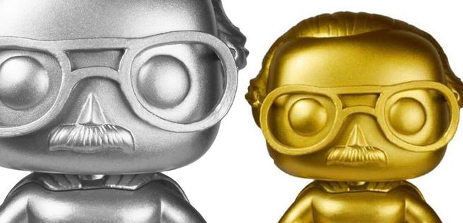 Stan Lee (Gold) - Stan Lee vinyl figure collectible [Barcode 849803074081] - Main Image 2