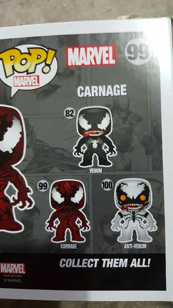 Carnage - Marvel Universe vinyl figure collectible - Main Image 2