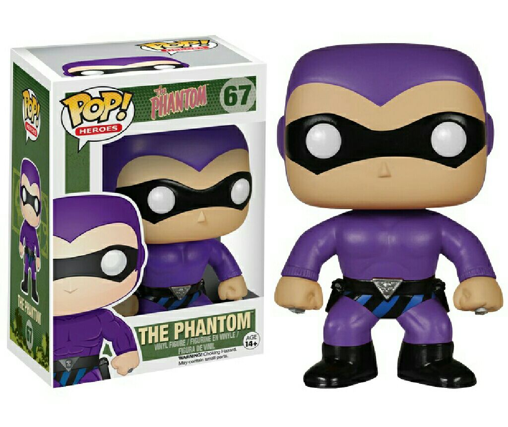 The Phantom - DC Universe vinyl figure collectible [Barcode 849803055301] - Main Image 2