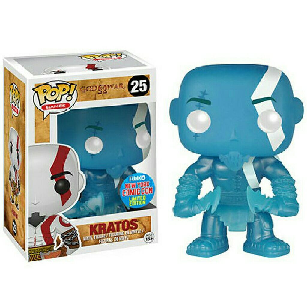Kratos (Blue) - God of War vinyl figure collectible [Barcode 849803056698] - Main Image 2