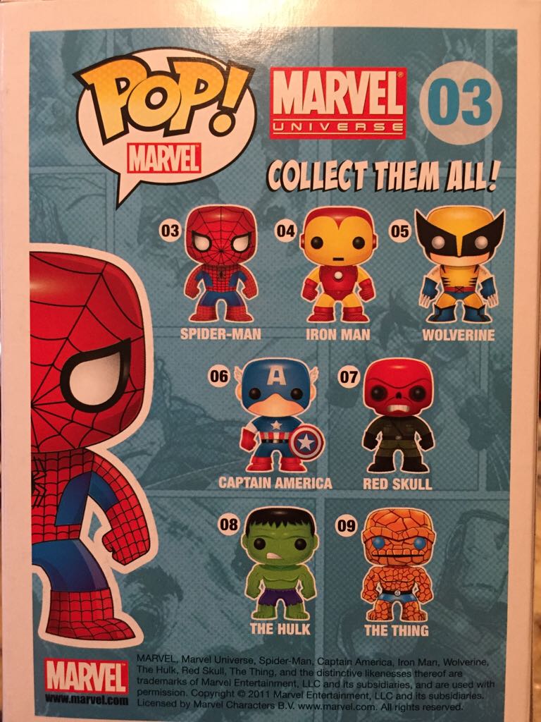 Spider-Man (Red & Black) $15 - Marvel Universe vinyl figure collectible [Barcode 696055252268] - Main Image 2