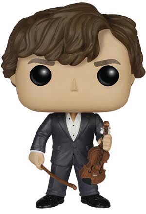 Sherlock with Violin - Sherlock vinyl figure collectible [Barcode 849803060510] - Main Image 2