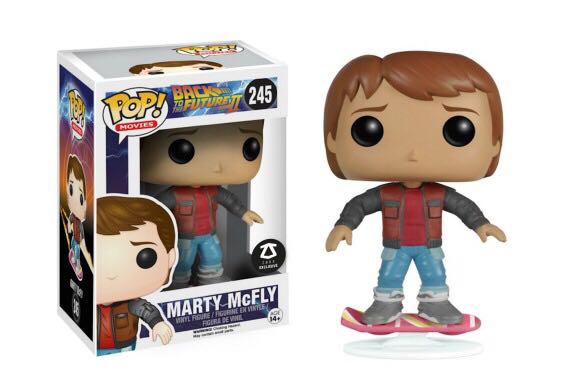 Back To The Future: Marty McFly Hover Board #245 - Back to the Future vinyl figure collectible - Main Image 2