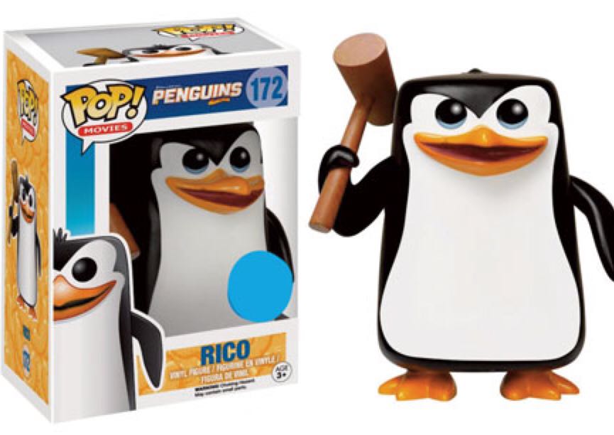 Rico - Penguins of Madagascar vinyl figure collectible [Barcode 849803056780] - Main Image 2