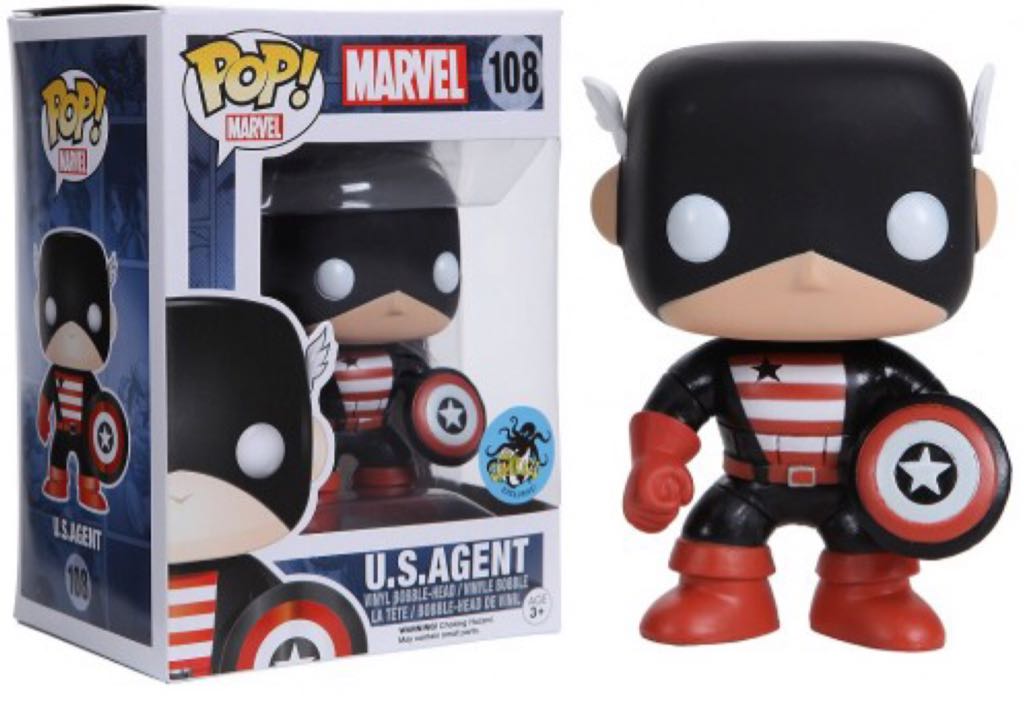 U.S. Agent $19-$23 - Captain America vinyl figure collectible - Main Image 2
