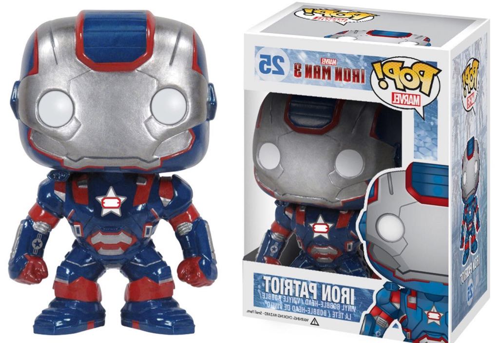 Marvel #25  Iron Patriot “Iron Man 3” - Marvel Universe vinyl figure collectible - Main Image 2