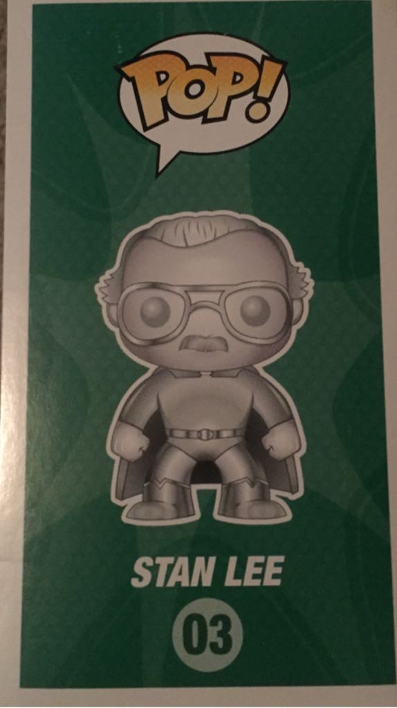 Stan Lee (Silver Chrome) - Stan Lee vinyl figure collectible [Barcode 849803074098] - Main Image 2