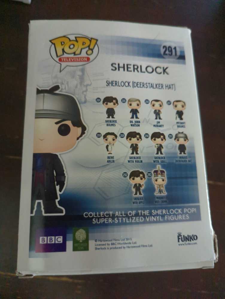 Sherlock [Deerstalker Hat] - Sherlock vinyl figure collectible [Barcode 849803062002] - Main Image 3