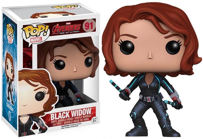 91 Marvel Black Widow  vinyl figure collectible - Main Image 2