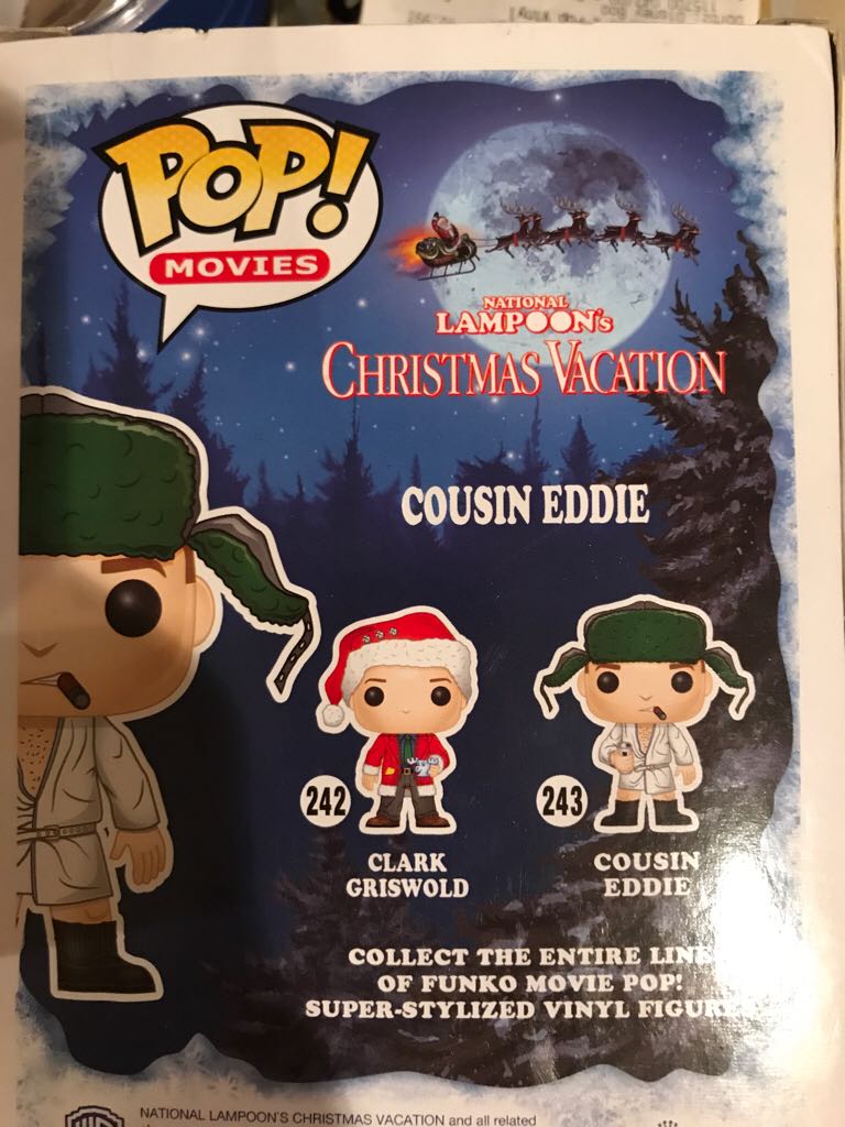 Cousin Eddie- Autographed - National Lampoon vinyl figure collectible - Main Image 2