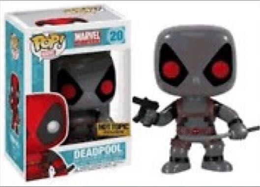 Deadpool (Black & White, Glow in the Dark) $950 - Deadpool vinyl figure collectible - Main Image 2