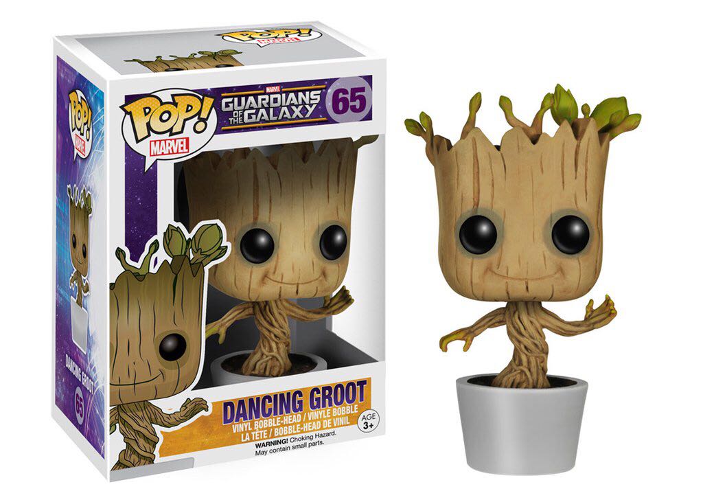 Marvel #65 Dancing Groot  vinyl figure collectible - Main Image 2