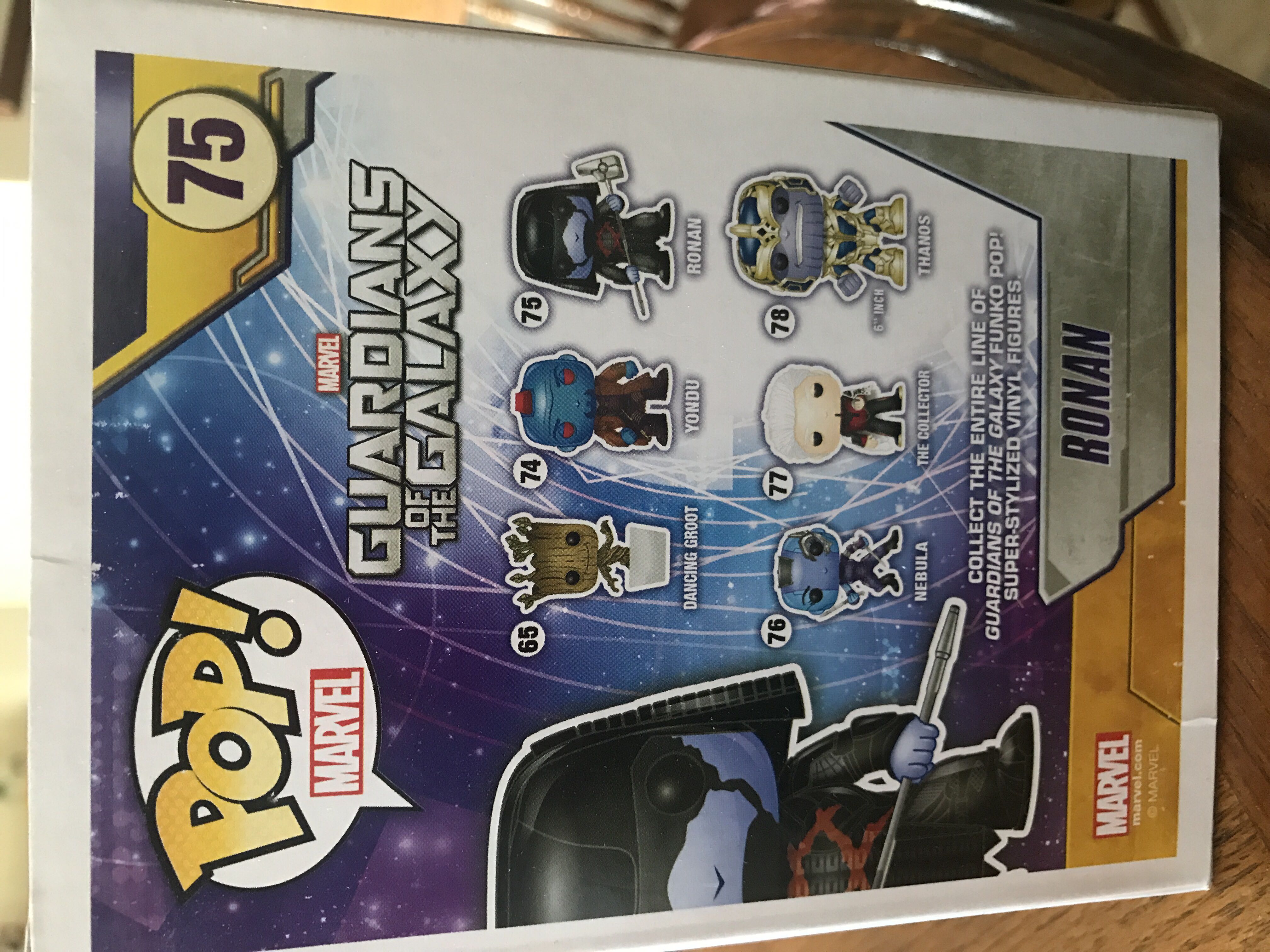 Ronan - Guardians of the Galaxy vinyl figure collectible - Main Image 4