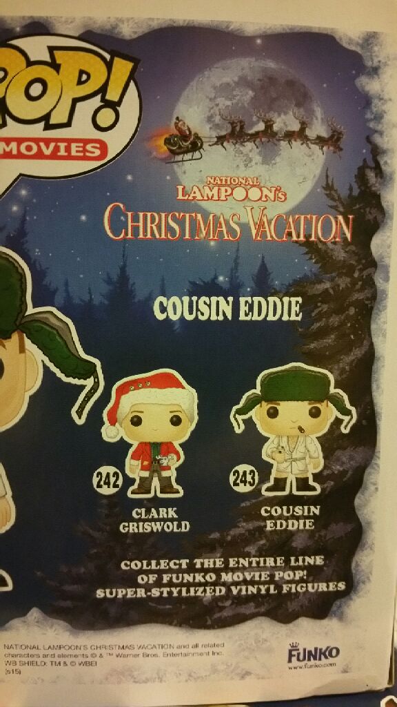 Christmas Vacation: Cousin Eddie - National Lampoon vinyl figure collectible [Barcode 849803058944] - Main Image 2