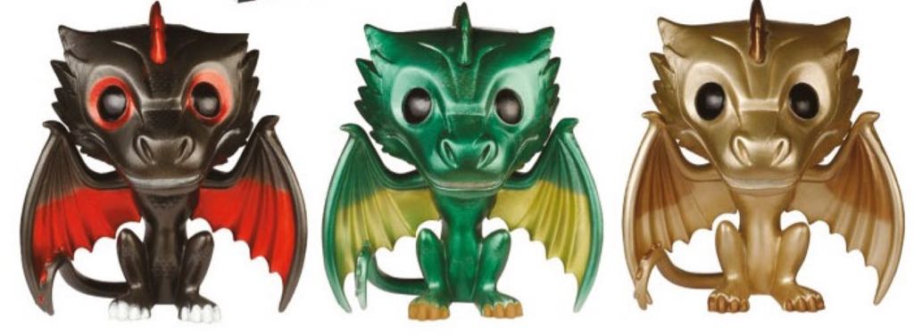 Drogon, Rhaegal & Viserion - Game of Thrones vinyl figure collectible [Barcode 849803072650] - Main Image 2
