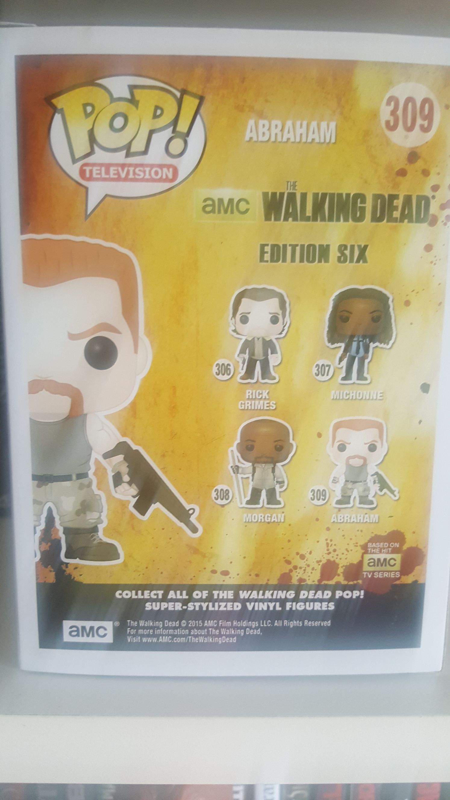 Abraham $30 - The Walking Dead vinyl figure collectible - Main Image 2