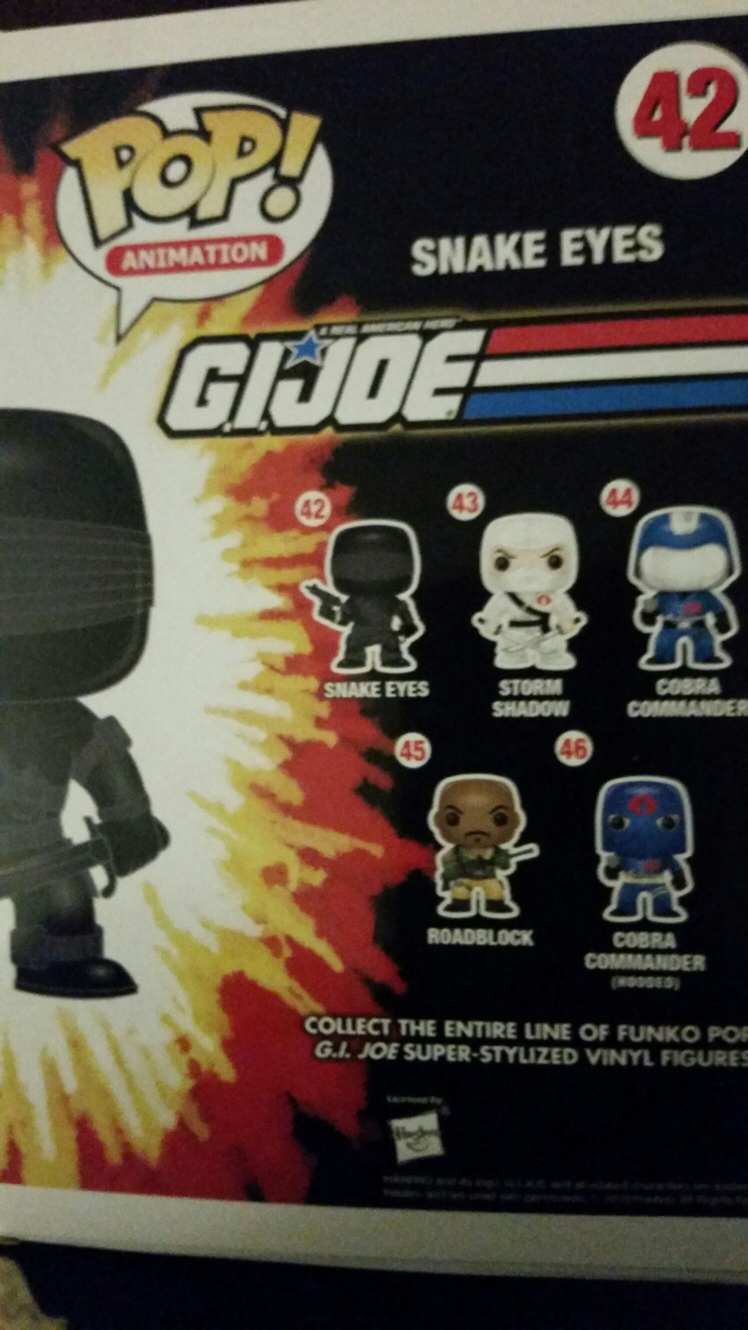 Snake eyes - G.I. Joe vinyl figure collectible [Barcode 849803061340] - Main Image 2