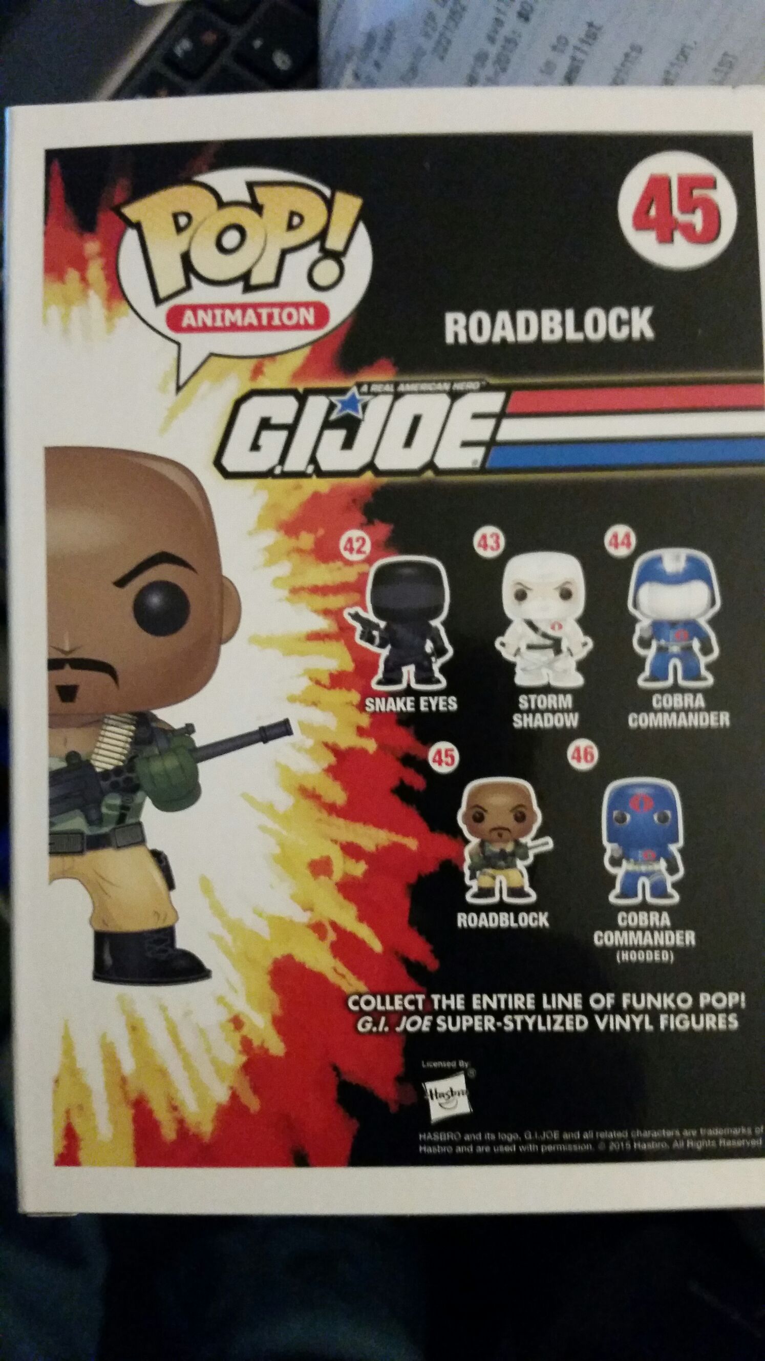 Roadblock - G.I. Joe vinyl figure collectible [Barcode 849803061371] - Main Image 2