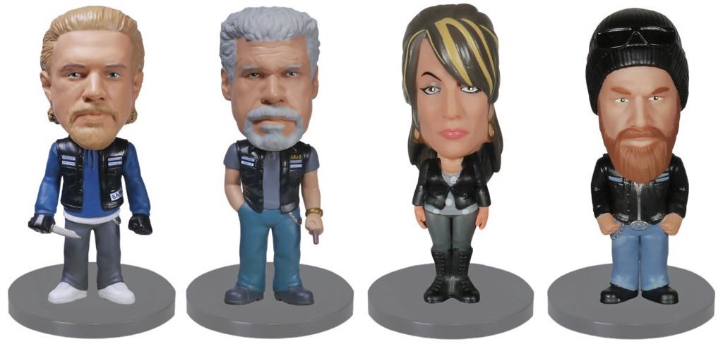 Sons Of Anarchy Mini Wacky Wobbler- Bobblehead (head knocker) FUNKOPOP  vinyl figure collectible [Barcode 849803046750] - Main Image 2