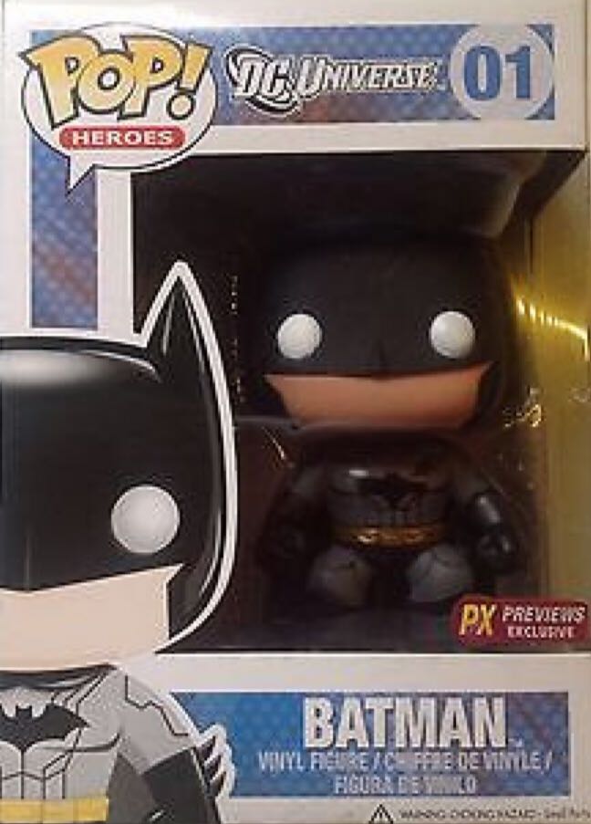 Funko DC #01 Batman New 52  - DC Universe vinyl figure collectible - Main Image 2