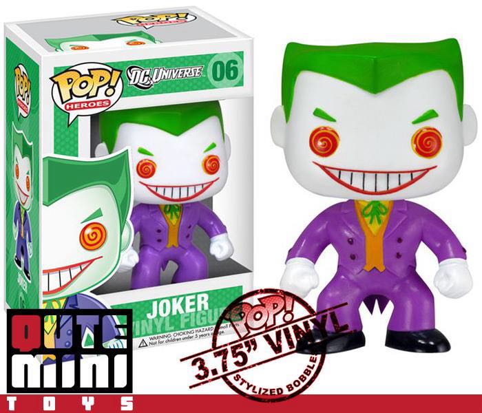 Funko DC #06 Joker (Chase) - DC Universe vinyl figure collectible - Main Image 2