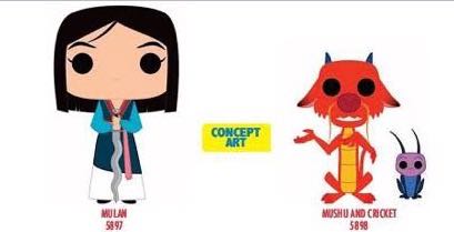 Mushu & Cricket Pop! 167 - Disney vinyl figure collectible - Main Image 2