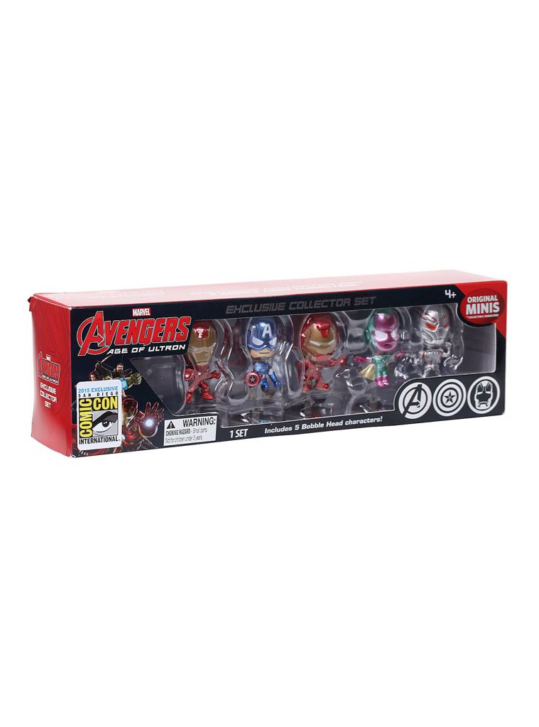 Avenger Age Of Ultron Set Of 5 Bubble Head SCC 2015  vinyl figure collectible - Main Image 2