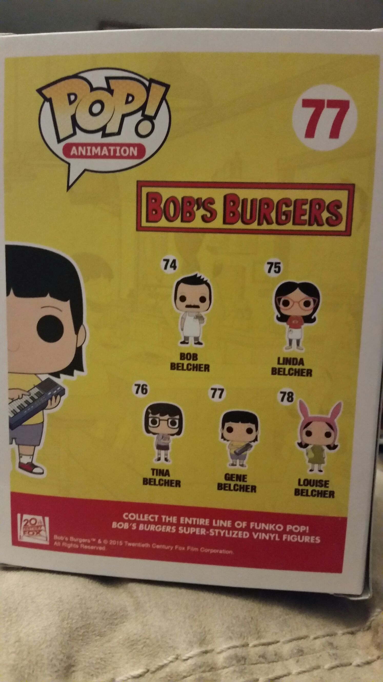 Gene Belcher - Bob’s Burgers vinyl figure collectible [Barcode 849803064686] - Main Image 2