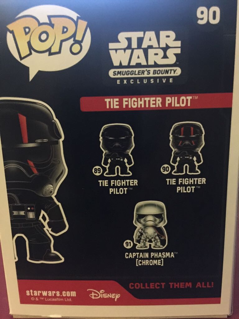 Tie Fighter Pilot - Star Wars vinyl figure collectible - Main Image 2