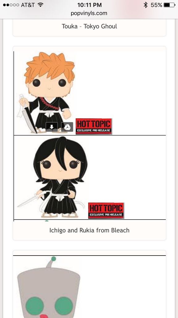 Rukia - Bleach vinyl figure collectible - Main Image 2