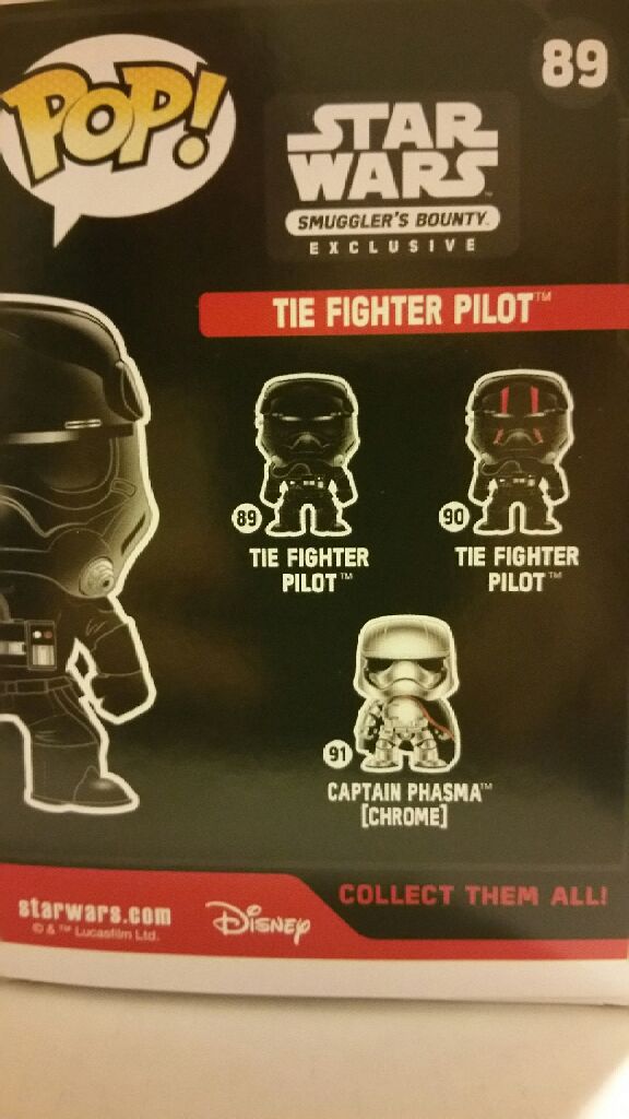 Tie Fighter Pilot  vinyl figure collectible - Main Image 2