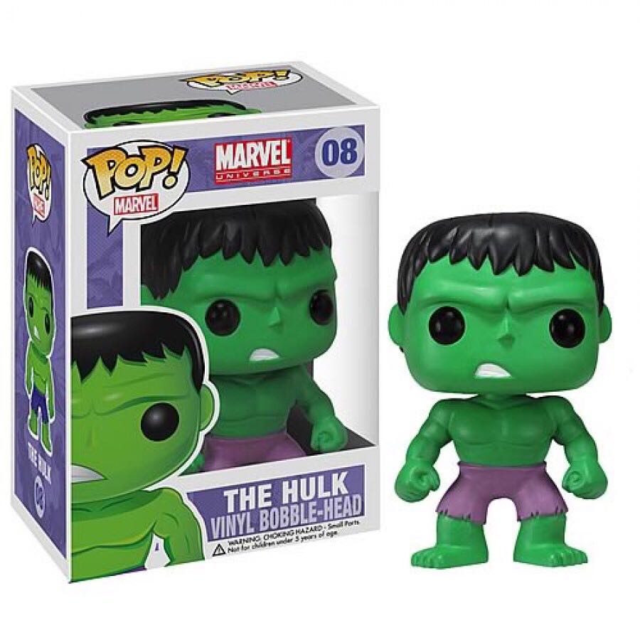 Marvel #08 The Hulk  vinyl figure collectible - Main Image 2