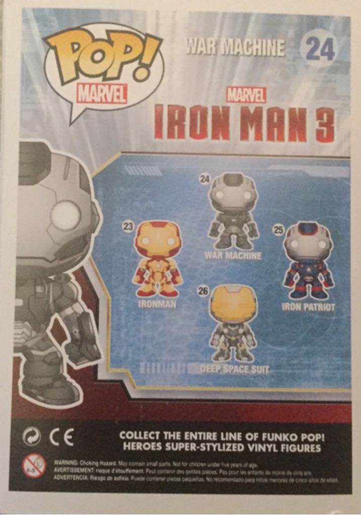 War Machine - Marvel Universe vinyl figure collectible - Main Image 2