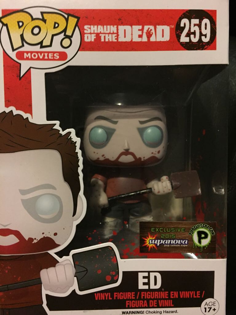 Ed (Zombie) - Shaun of the Dead vinyl figure collectible [Barcode 849803061326] - Main Image 2