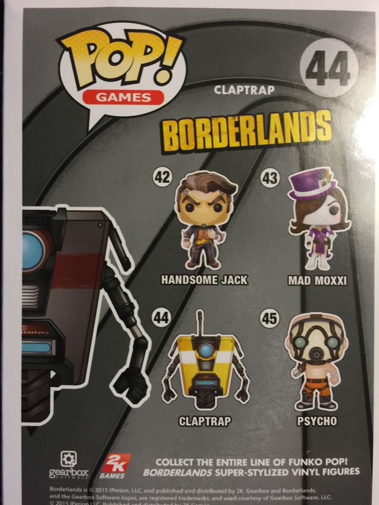 Claptrap - Borderlands vinyl figure collectible [Barcode 849803074777] - Main Image 2