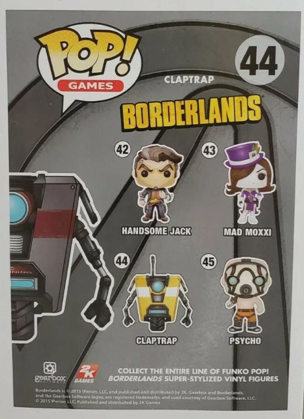 Claptrap - Borderlands vinyl figure collectible [Barcode 849803074777] - Main Image 3