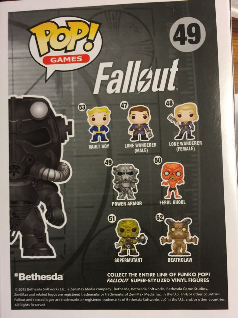 Power Armor - Fallout vinyl figure collectible [Barcode 849803074753] - Main Image 2