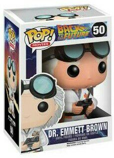 Dr. Emmett Brown - Back to the Future vinyl figure collectible - Main Image 2