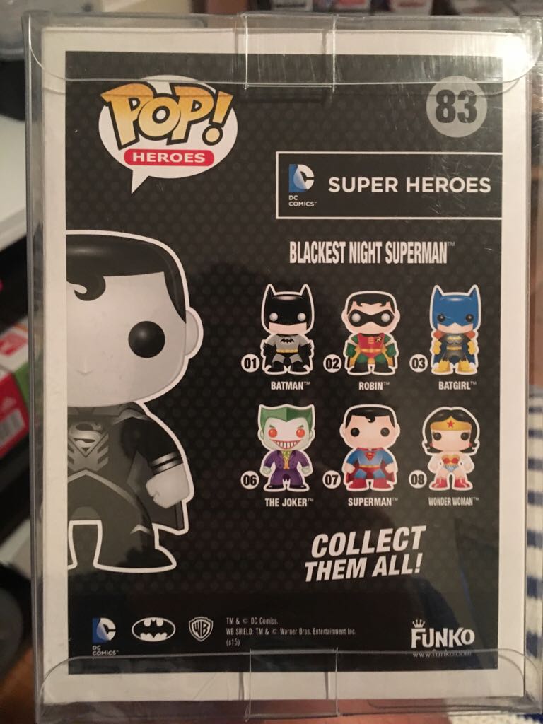 Superman (Blackest Night Superman) - DC Universe vinyl figure collectible - Main Image 2