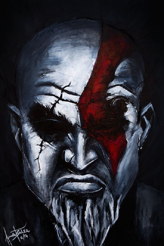 Pop Games#25 Kratos (Black) - God of War vinyl figure collectible - Main Image 2