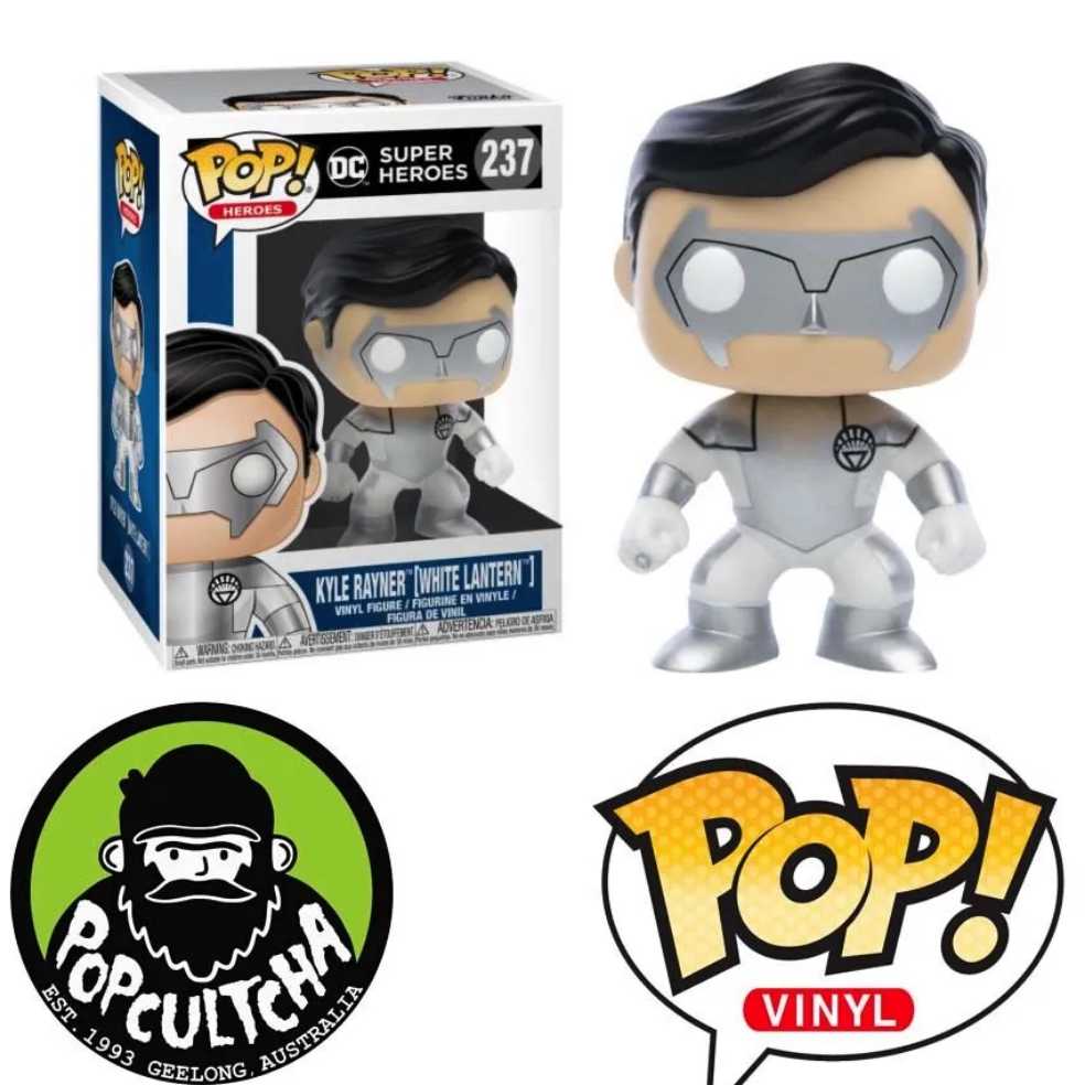 Pop 237 White Lantern "Kyle Rayner”  - Batman vinyl figure collectible - Main Image 2