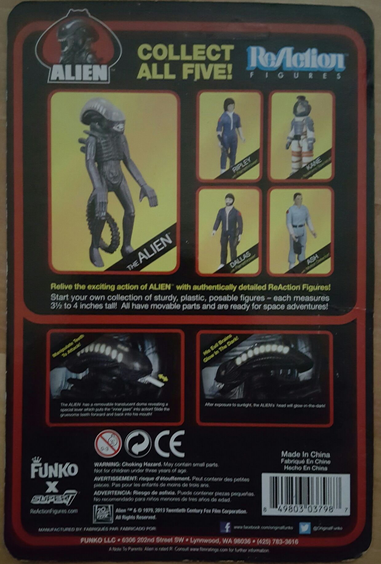 Alien: DALLAS - Alien vinyl figure collectible - Main Image 2