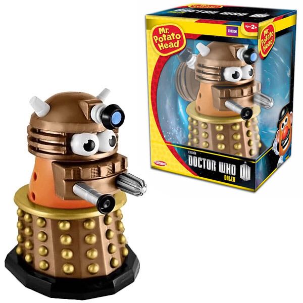 Dalek Mr. Potato Head - Doctor Who vinyl figure collectible - Main Image 2