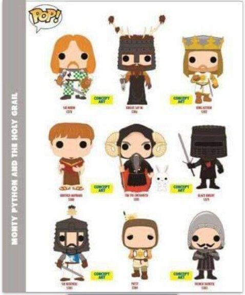 King Arthur - Monty Python vinyl figure collectible - Main Image 2