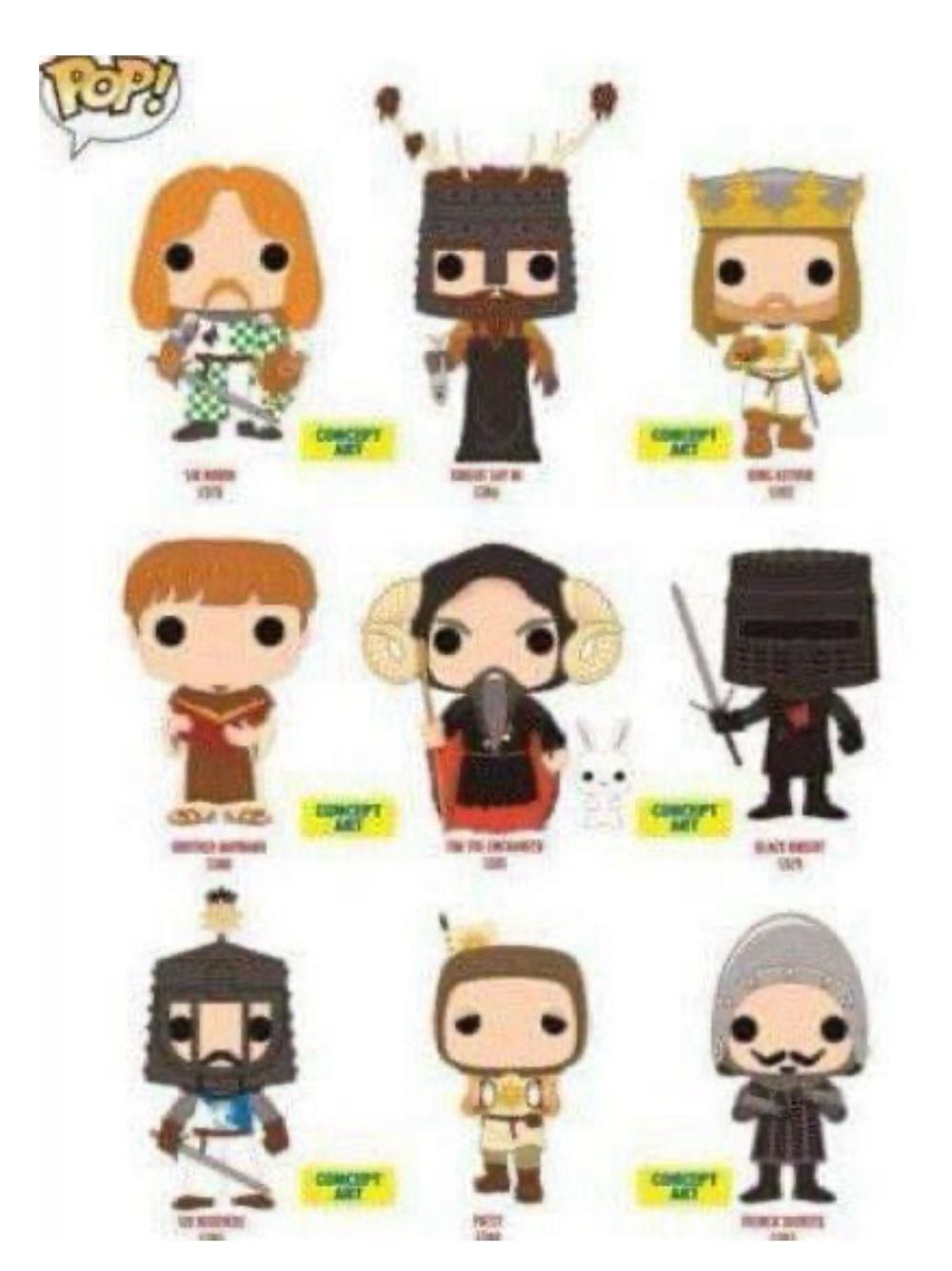 King Arthur - Monty Python vinyl figure collectible - Main Image 4