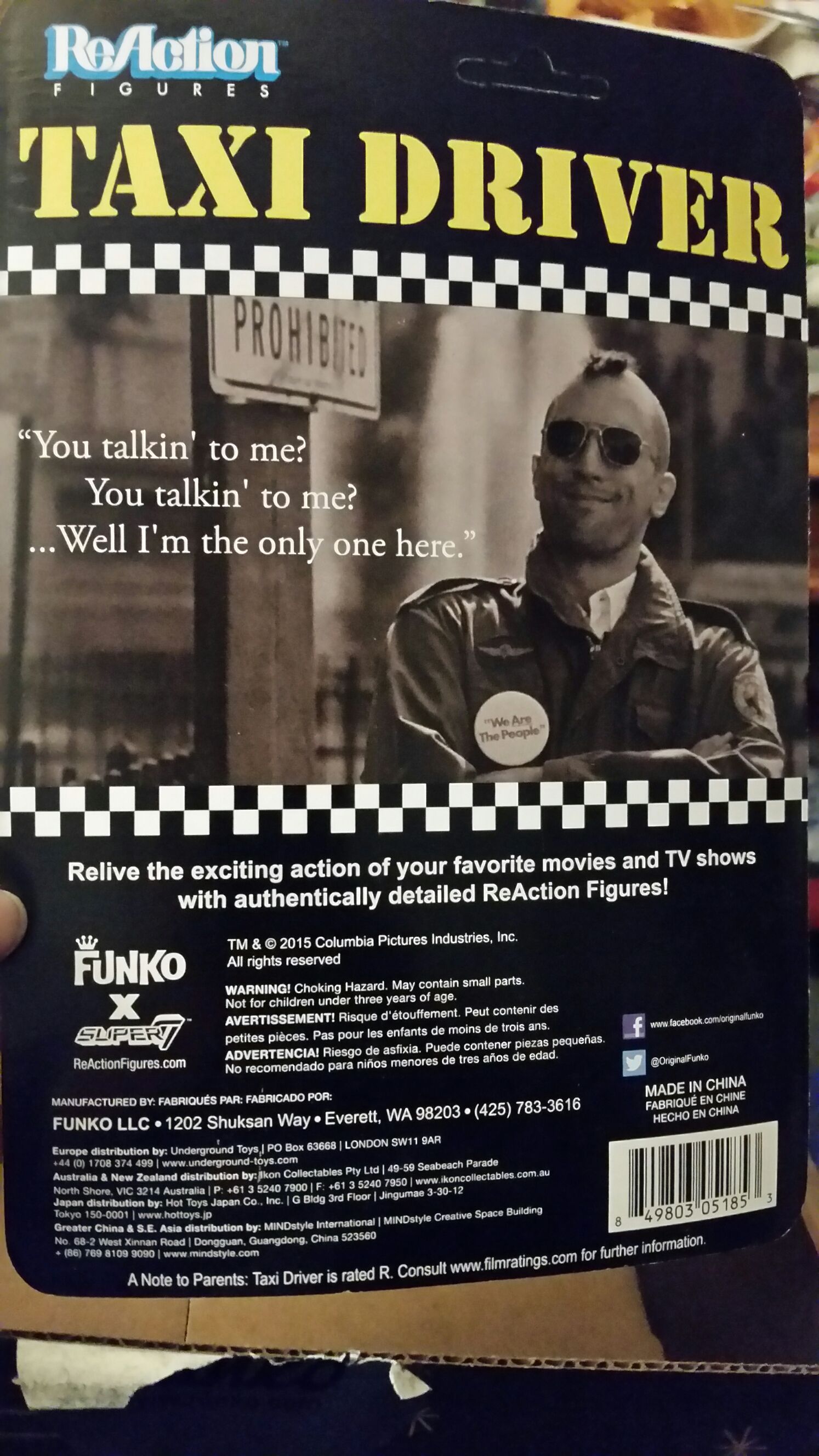 Travis Bickle - Taxi Driver vinyl figure collectible - Main Image 2